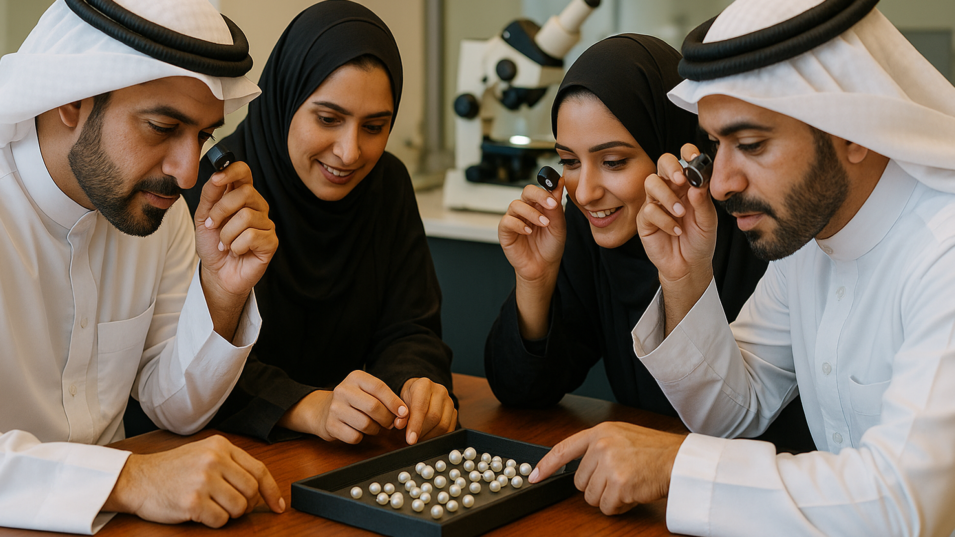 Pearl Lab Loupe Circle Team Workshop, Bahrain