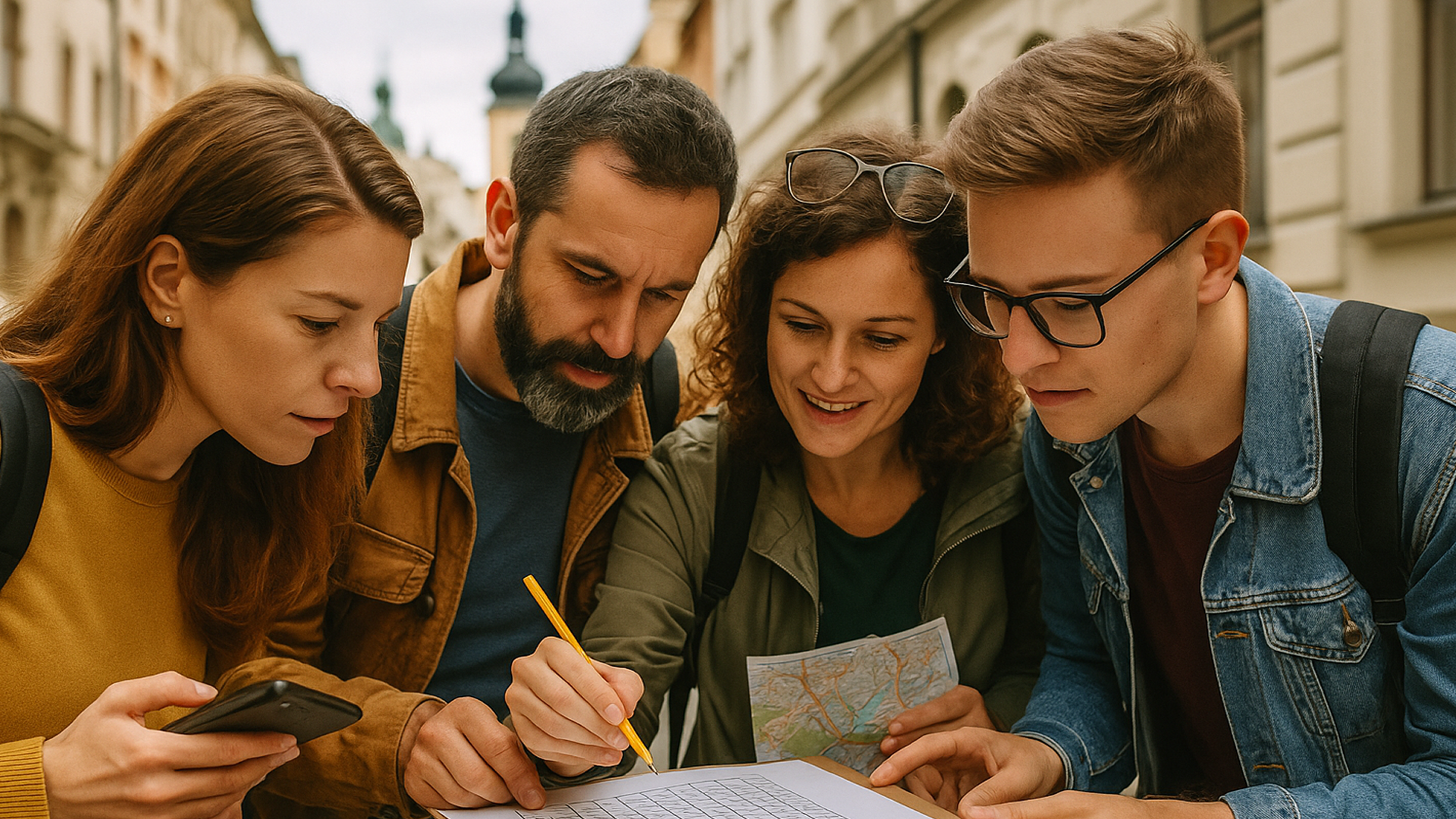 Citywide Team Puzzle Hunt Challenge, Czech Republic