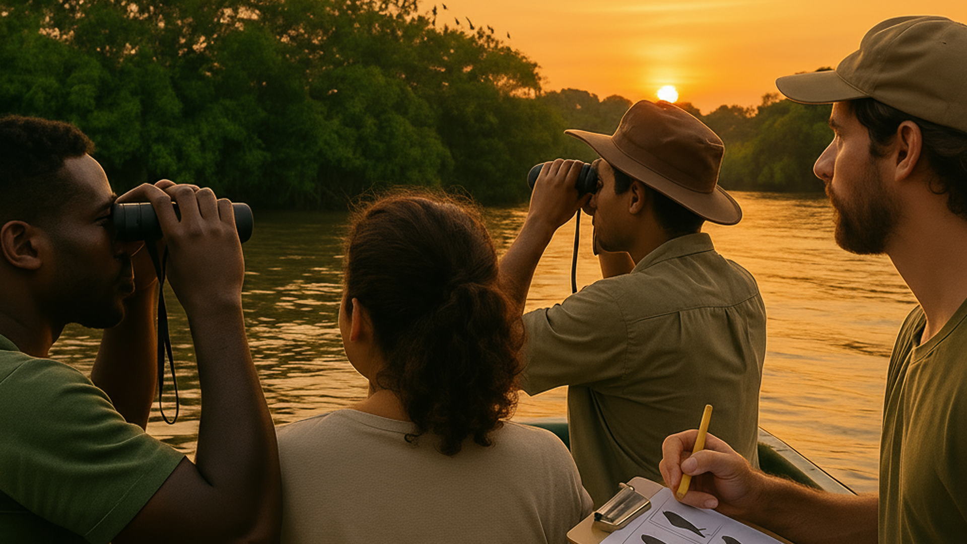 Sunset Parrot Count for Teams, Guyana