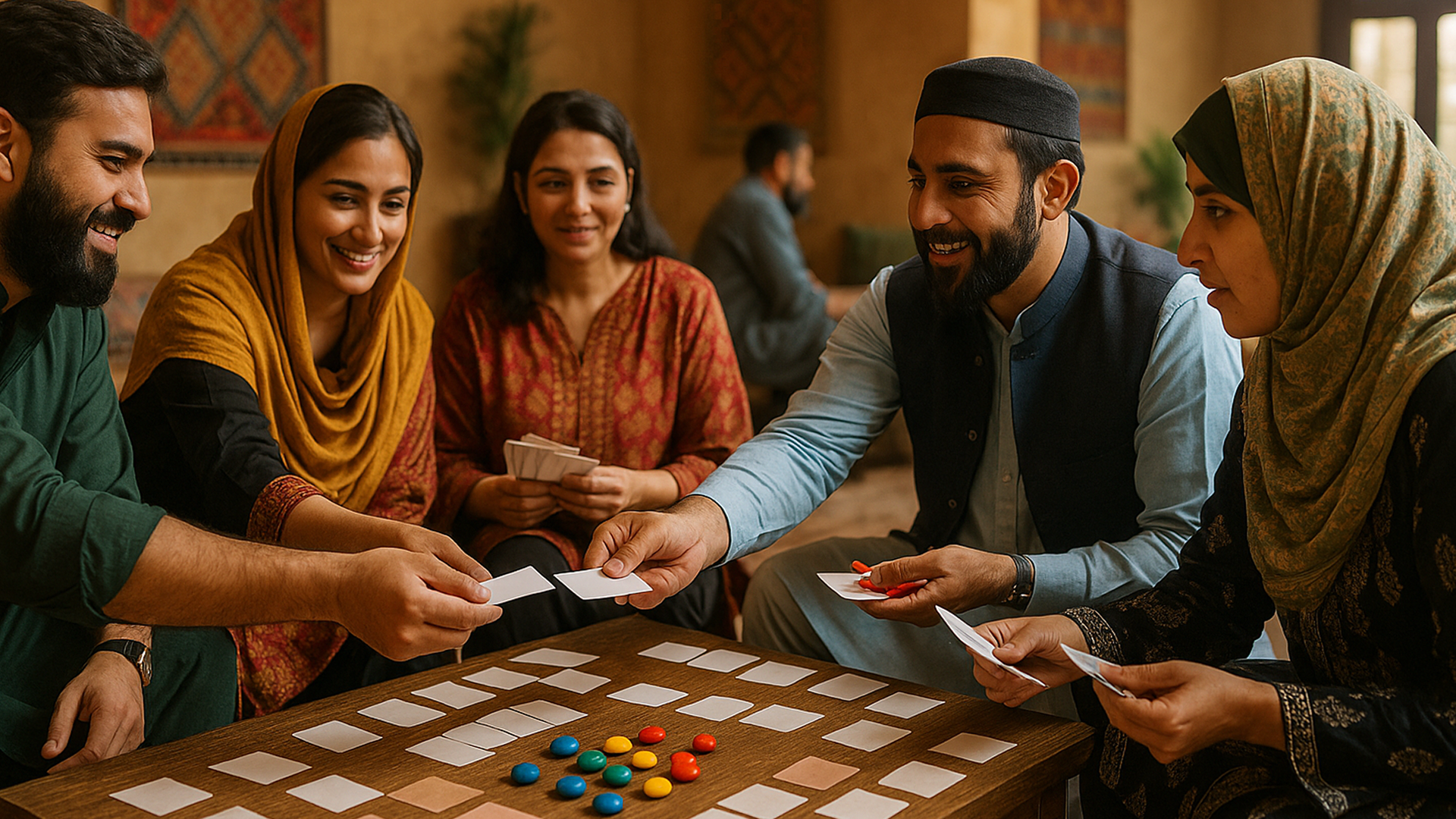 Silk Road Bazaar Negotiation & Trading Game, Pakistan