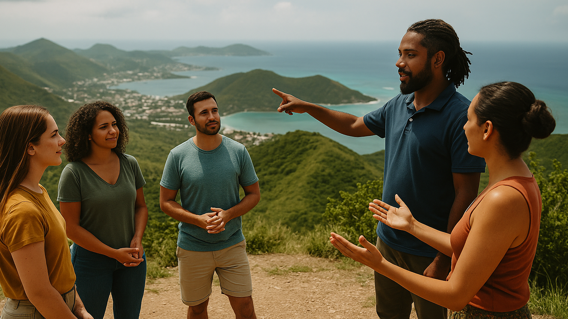 Sky Explorer Summit Team Compass Circle, Sint Maarten