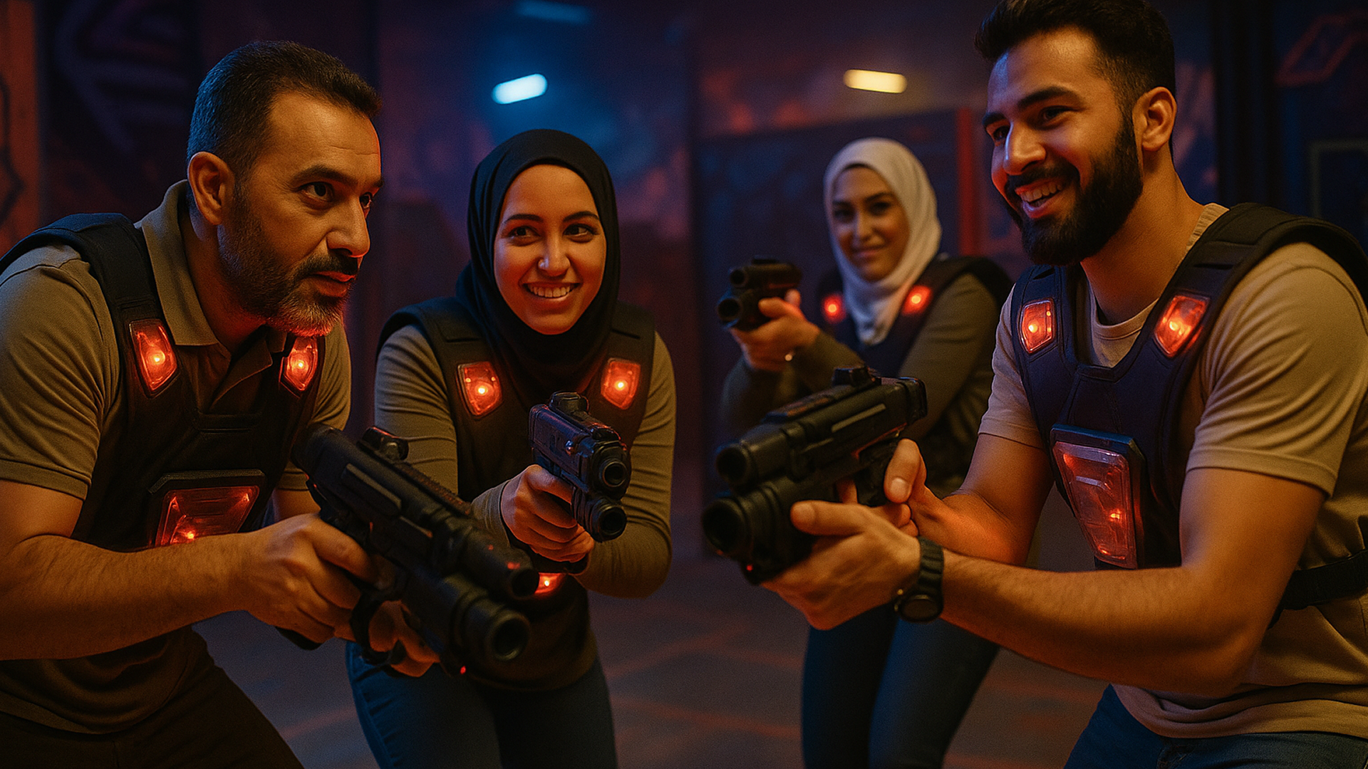 Laser-Tag Team Missions, Syria