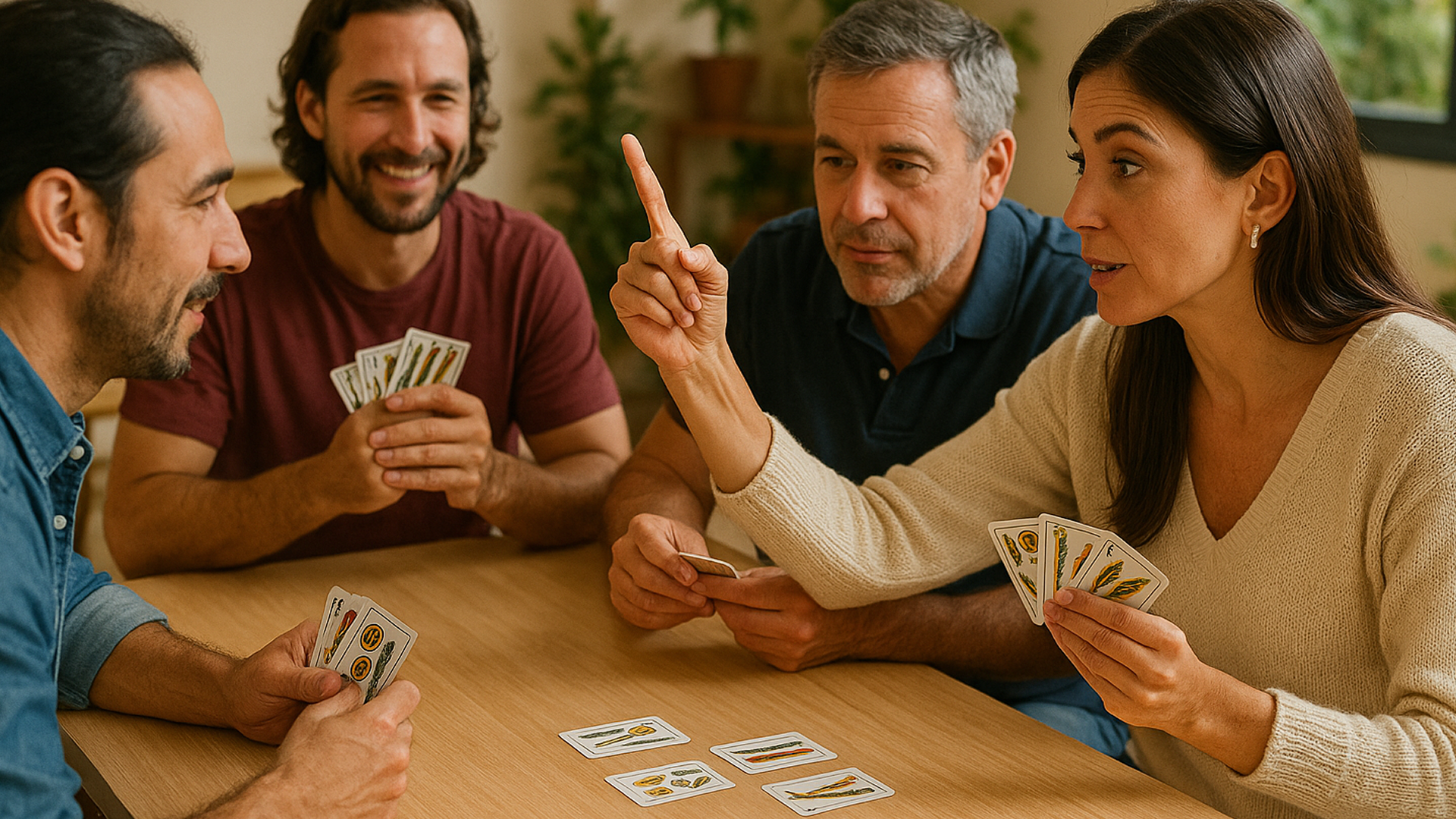 Weekly Truco Team Sprint with Hand Signals, Uruguay